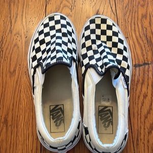 Checkered vans
